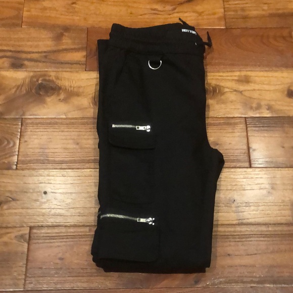 Hot topic black skinny cargo style Pants man’s size S ! - Picture 7 of 7